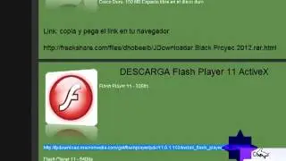 DESCARGA Flash Player 11 ActiveX