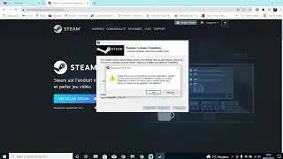 How to install Steam ? Steam is running, the file must be empty, the solution