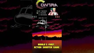 World's First Action Shooter - #contra  🔥🔫 .#supercontra #actionshooter