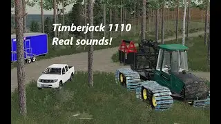 [FS22] Timberjack 1110 with real sounds! Holmåkra