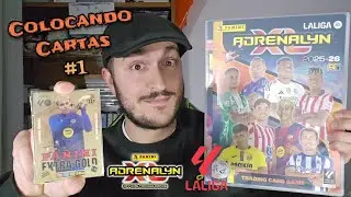 ESTRENAMOS ÁLBUM - Colocando Cartas #1 *ADRENALYN XL 2025-26 LALIGA EA SPORTS* Panini - CROLOMOLO