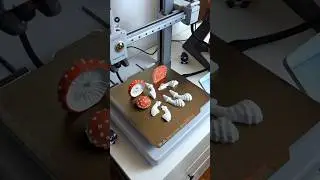 My 3d printed mushroom drawer handle design! #3dprinting #functional