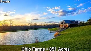 Ohio Farms For Sale | 851 Acres | Ohio Farmland For Sale | Ohio Hunting Land | Luxury Property