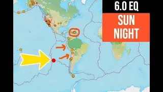6.0 Earthquake southern East Pacific Rise. Watch the Peru- Chile Trench. Sunday Night update 5/4