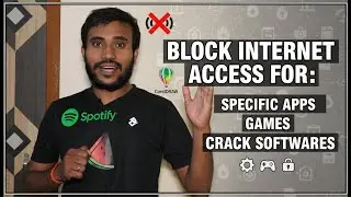 how to block internet access for specific programs crack software & games #viraltrick #pctips #tech