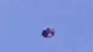 Metallic Silver Heptagon Shaped UFO Filmed With Possible Central Camera Port @ufonews1