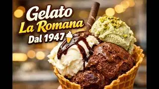 Secrets of Rome’s Legendary Gelato Since 1947 – You Won’t Believe This Flavor!🍦