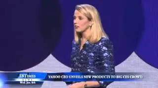 Yahoo CEO Unveils New Products to Big CES Crowd