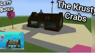 Simple easy:Lets Build The Krusty Crabs (Sponge bob Square Pants)MineCraft Build