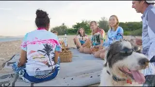 Enjoy The Great Outdoors - Beach Picnic In Sun Safe Style