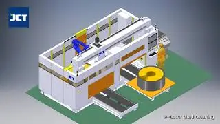 P-Laser cleaning Robot cell