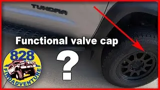 Tundra valve caps that are functional and custom? Great for overlanding.