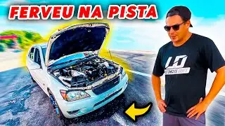 ACERELANDO FORTE o TOYOTA ALTEZZA na PISTA da BARBARIUS (DEU RUIM) - Theo Amaral