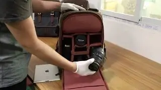 Waterproof Camera Backpack for Travel -- Woosir