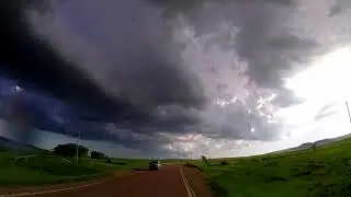 High Plains INSANITY! Supercells near Winner, SD last Thursday