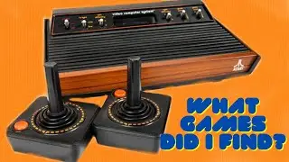 Atari Game Cartridge Unboxing | In Storage Since 1986!