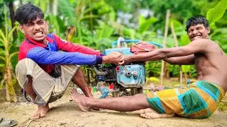 Amazing Machine Man Big Powerful Selo & celo Machine Start Full Process Video By Village Startup
