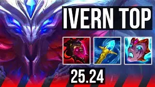 IVERN vs URGOT (TOP) | Good KDA: 6/1/13 | EUW Master | 25.24
