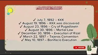 GENERAL EDUCATION_Philippine History  September LET Review