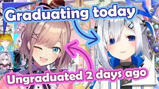 Kanata is graduating, Lulu just returned, they first meet on her final totsu【Hololive EngSub】