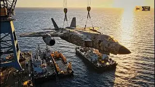 Salvaging and Restoring a Forgotten B 2 Spirit After 30 Years Beneath the Ocean