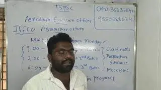#TSPSC#Agricultural jobs#AEO#AO#Results#IFFCO#Agriculture.