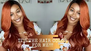 Perfect Fall Copper Hair - Outre Phoenix FEAT Hair So Fly | DalanaB