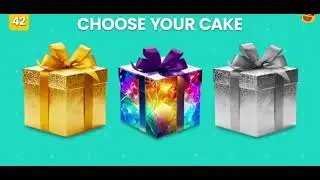 Choose your cake gift box #video 