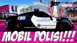NAH INI!! GIMANA GAK KETANGKEP? MOBIL POLISI SEGAHAR INI - FORZA HORIZON 5