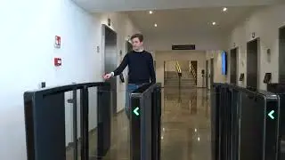 Boon Edam voorziet Speedlane toegangspoorten bij het project Manhattan in Brussel