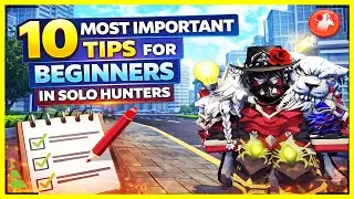 10 MOST IMPORTANT Tips for Beginners in Solo Hunters 🚨 (Level Up FAST!) Roblox