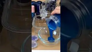 Blue mixing #ai #satisfyingvideo #asmrsounds #aiasmr #asmr #odlysatisfying #funwithAimanworld