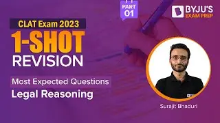 Most Expected Legal Reasoning Questions | CLAT 2023 Legal Reasoning Preparation #clatexam