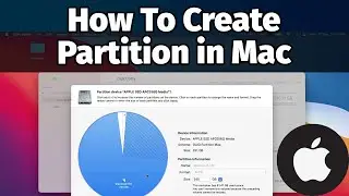 Как создать раздел на устройствах Mac (Mac OS, Macbook Pro, Macbook Air, Mac Mini)