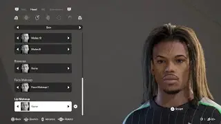 EA SPORTS FC 25 good looking face creation for clubs/career mode