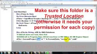 An auto-backup of ALL your database objects with VBA
