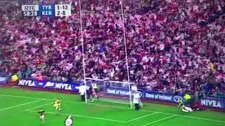 All Ireland Final 2005 Tyrone Scores Point 13 Peter Canavan