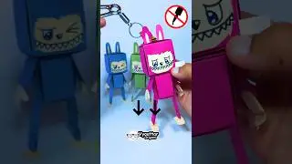 How to make AMAZING  paper toy LABUBU #papercrafts #papertoy #labubu #paperlabubu #origami