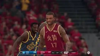 NBA LIVE 19 Warriors vs Rockets Game 7 PS4 Pro Gameplay!!!
