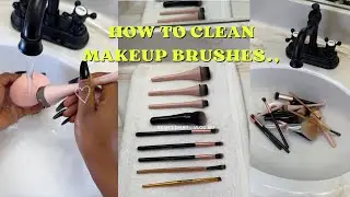 How To Clean Makeup Brushes