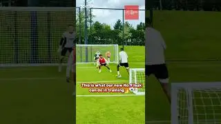 This is what our new No.9 Isak can do in training 🔥⚽ #liverpool #ynwa #football #