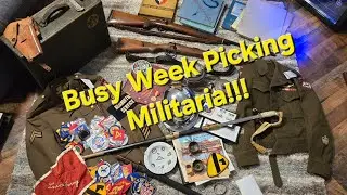 My last three militaria picks included uniforms, edged weapons, rifles, patches, and more!