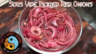 How To Make Pickled Red Onions Using Sous Vide