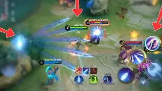 Gusion full damage build gameplay solo rank - wowboy gamer - MLBB -M4