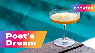 Poet&rsquo;s Dream Cocktail Recipe | Smooth & Herbal 1940s Gin Drink