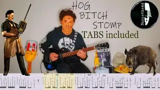 Buckethead - Hog Bitch Stomp | free TABS | cover | country guitar