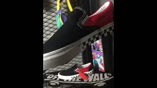 Vans BMX Classic Slip-On Checkerboard Black Red