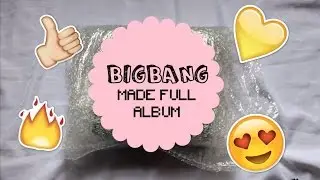 BIGBANG MADE Full Album (First Press) // Unboxing