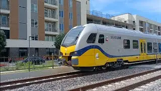Dart silver line train test at Cityline/bush station 5/21/25