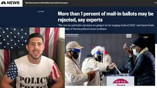 Why did the mail-in ballot rejection rate fall by nearly 30X in the 2020 Election???